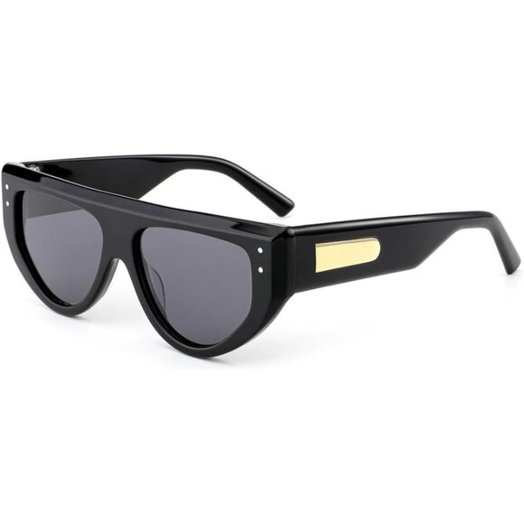 Trendy Triangular Polarized Men's Sunglasses UV 400 Protection MB1537S